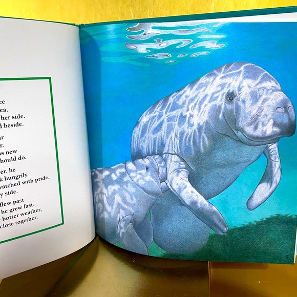 HUMANE SOCIETY MANATEE HARDCOVER BOOK CHESSIE, THE TRAVELIN’ MAN, A TRUE… - Picture 4 of 15
